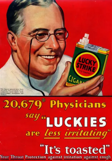 American Tobacco (Lucky Strikes) Ad